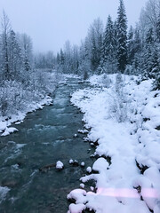 Snow River Valley