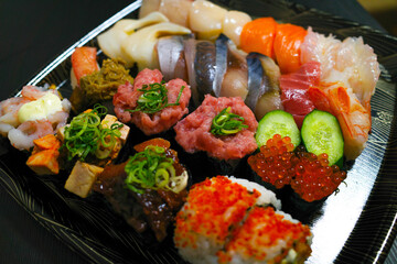 回転寿司の持ち帰り　新型コロナウイルス感染拡大防止の取り組み
The most popular Japanese food, SUSHI