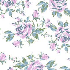 Watercolor Flower background.  Liberty style. fabric, covers, manufacturing, wallpapers, print, gift wrap.