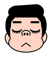 ハゲ, ディフォルメ, かつら, キモい, 目玉, びっくり, インパクト, ギャグ, マンガ, おっさん, おじさん, 中年, ビジネスマン, サラリーマン, 会社員, バーコードハゲ, 顔, 頭, 中高年, 笑顔, 40代, アイコン, デフォルメ, 驚き, 面白い, 脱毛, 抜け毛, 髪, 美容, ハゲ頭, キャラクター, 明るい, クローズアップ, 薄毛, 驚く, シンプル, イラスト, 