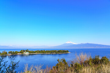 【静岡県】大瀬崎と駿河湾越しに見る富士山