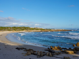 Fototapeta na wymiar Glorious Onrus beach scene. Hermanus. Whale Coast. Overberg. Western Cape. South Africa