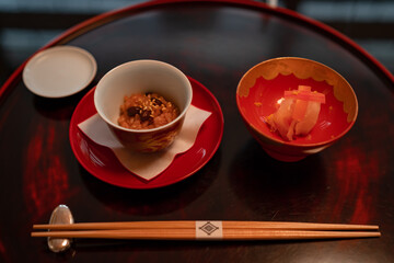 料亭で食べる食事