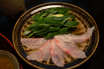 料亭で食べる食事