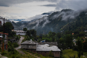 swiss alpine village