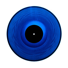 schallplatte vinyl blau