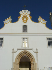 Portimão (Algarve) Portugal. Cover of the Main Church of Nossa Senhora da Conceição de Portimão