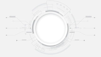 Abstract lines and dots connection background Spherical digital data connection technology and data concept.