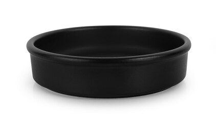 empty bowl isolated on white background.