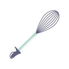 whisk utensil cooking sketch isolated style