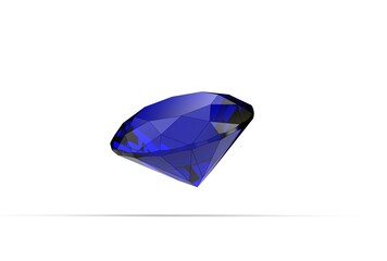 Fototapeta na wymiar 3d illustration of diamond isolated