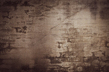 Dirty or old crack cement wall background 