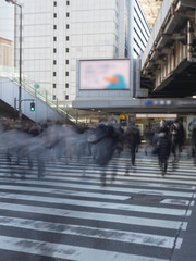【大阪】梅田の通勤風景