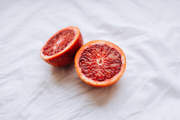 Red sicilian oranges