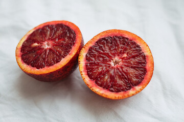 Red sicilian oranges