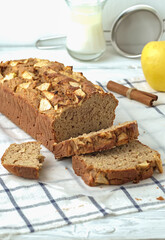 Gluten free apple cinnamon bread