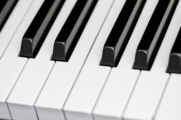 Naklejka premium ピアノの鍵盤