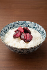しば漬けご飯