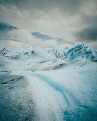 Trekking por el glaciar Perito Moreno, Santa Cruz, Argentina.
