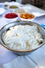 Italian Cuisine - Ingredients and preparation of the original, famous and delicious Sicilian cannoli.