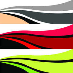 Car decal wrap design graphic abstract