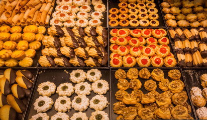 Panellets, sweet cookies