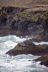 Gatklettur arch rock near Hellnar, Snaefellsnes peninsula, Iceland