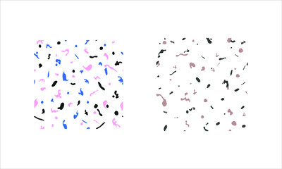 marble or granite texture material seamless pattern. modern abstract ornament terrazzo floor surface. vector graphic design for fabric, print, tile, wallpaper, invitation, card, phone case, etc.