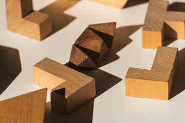 Wooden puzzle
