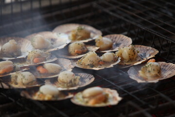 Grilled Scallops