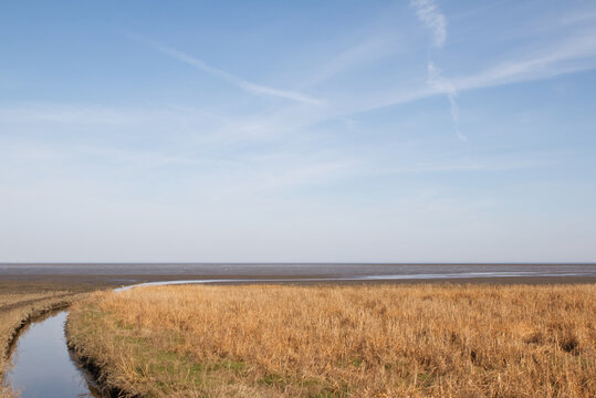 foreshore at hooksiel in germany