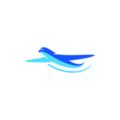 Plane icon logo vector illustration, 
plane departure modern symbol design