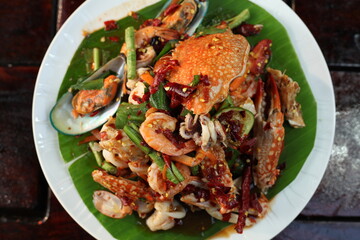Blue Crab and Seafood Salad