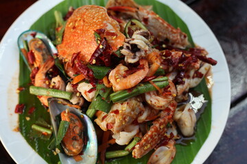 Blue Crab and Seafood Salad