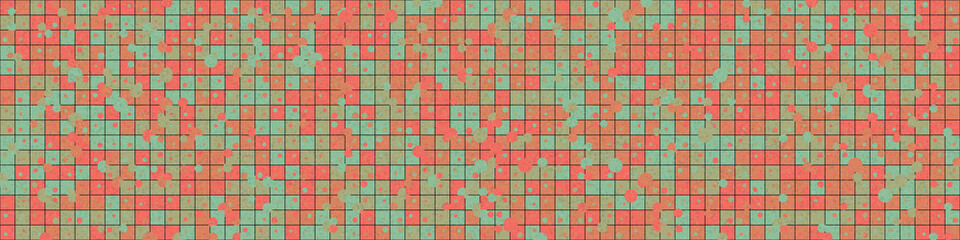 Abstract Geometric Pattern generative computational art illustration