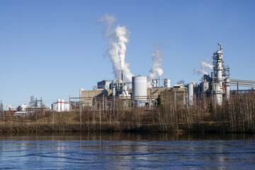 Obraz premium paper mill