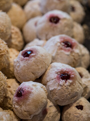 Pannellets, Sweet Pastry, Barcelona, Catalunya, Spain