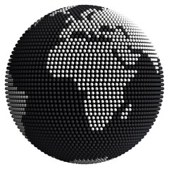 3D Illustration of Earth (Europe and Africa Centered)