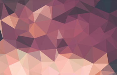 Fototapeta premium Colorful gradient mosaic background. Geometric triangle, mosaic, abstract background. Mosaic, color background. Mosaic texture