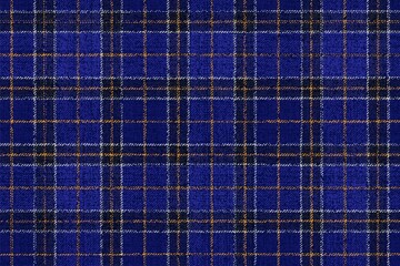 old ragged grungy seamless checkered  fabric of school uniform texture cornflower blue main color for plaid, tablecloths, shirts, tartan, clothes, dresses, bedding