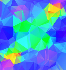 Abstract multicolor full Color rainbow background. Vector polygonal design illustrator