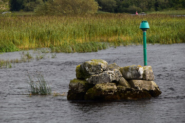 Fototapeta na wymiar Galway Ireland and the Corrib river