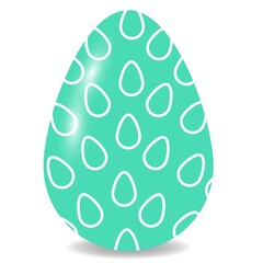 An Easter egg of the color 