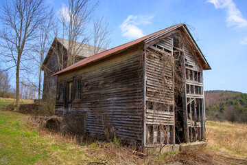 Abandoned Old Barn In Otsego County, NY.