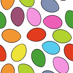seamless background with circles