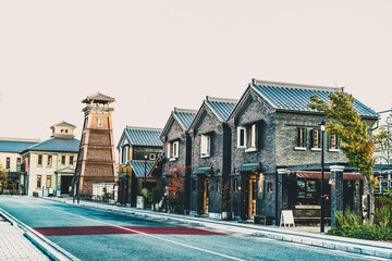 甲府駅北口_甲州夢小路_レトロな町並み