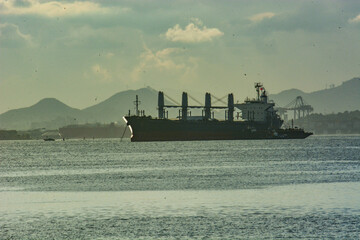 ship in the port