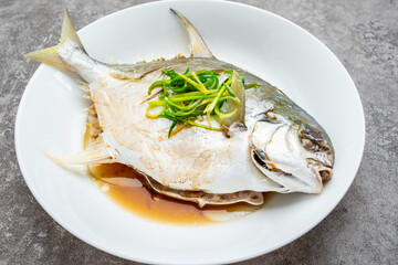 One dish of steamed Jinchang fish