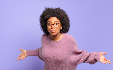  feeling clueless and confused, having no idea, absolutely puzzled with a dumb or foolish look