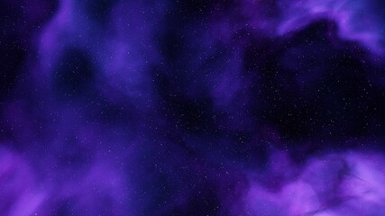 Space background with nebula and stars, nebula in deep space, abstract colorful background 3d render
